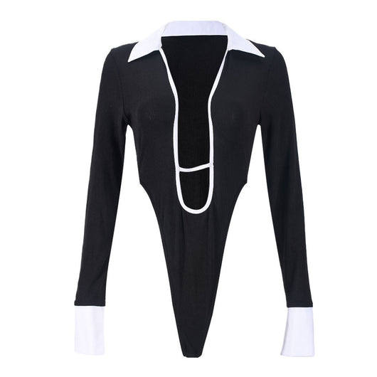 Blusa Elegante de Manga Larga con Cuello y Detalles Calados - Image 15