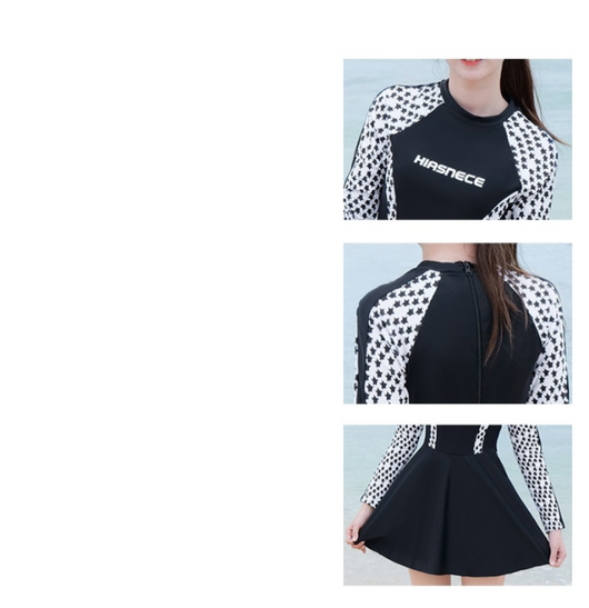 Vestido Infantil de Manga Larga con Protección Solar - Image 11