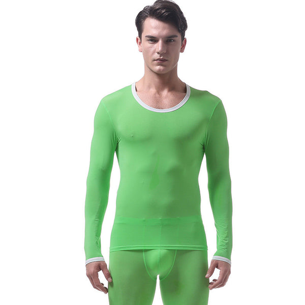 Camiseta Térmica Fina para Hombre - Abrigo Otoñal