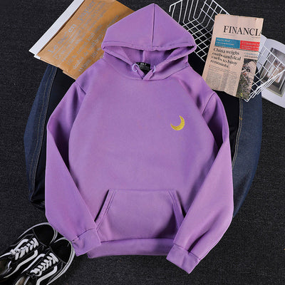 Sudadera con Capucha Estampado Luna - Manga Larga - Image 7