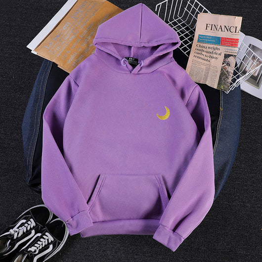 Sudadera con Capucha Estampado Luna - Manga Larga - Image 7