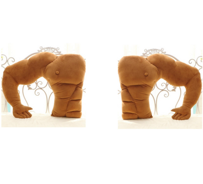 Almohada Abrazo Forma Brazo Musculoso - Cojín Peluche Novio - Image 11