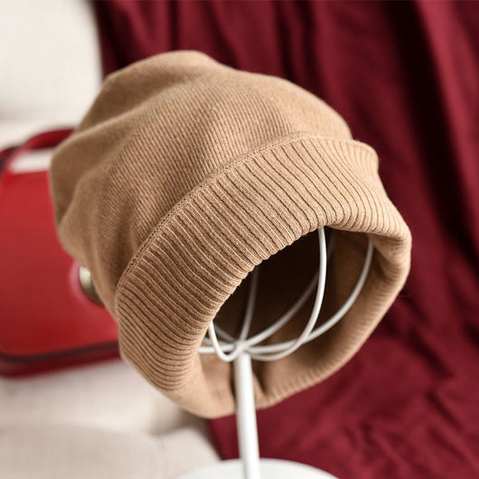 Gorro Tejido de Color Liso - Comodidad y Estilo - Image 10