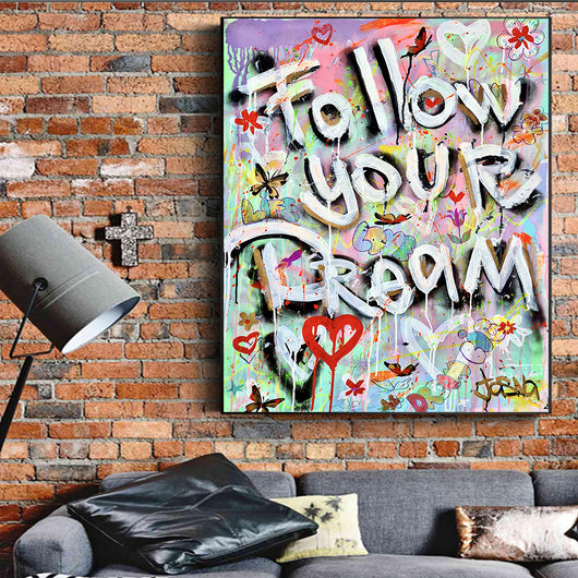 Cuadro Inspiracional con Arte Urbano - Lámina Decorativa para Pared - Image 5