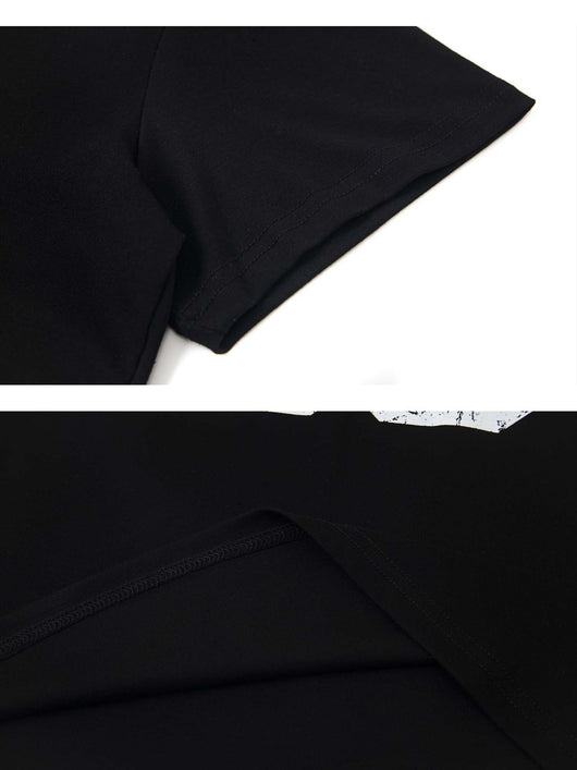Blusa Estampada American Hot Girl Cuello V Manga Corta - Image 17