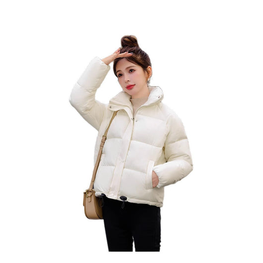 Chaqueta Corta Acolchada con Cuello Alto para Mujer - Invierno - Image 2