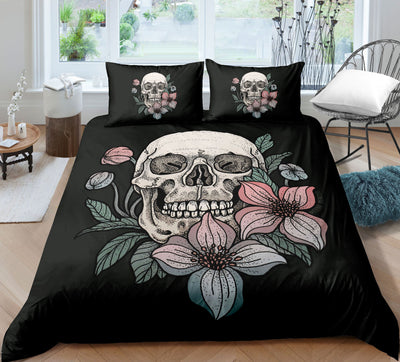Juego de Cama Estampado 3D Calavera - Funda Nórdica, Sábana y Fundas de Almohada - Image 14