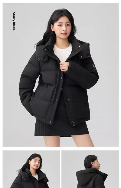 Chaqueta Corta de Algodón con Gorro Desmontable - Image 21