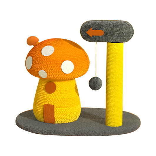 Casa Seta de Sisal para Gatos - Árbol Rascador Multifuncional - Image 12