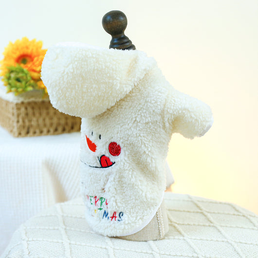 Abrigo Navideño Cálido para Perros y Gatos - Diseño Muñeco de Nieve Esponjoso - Image 17