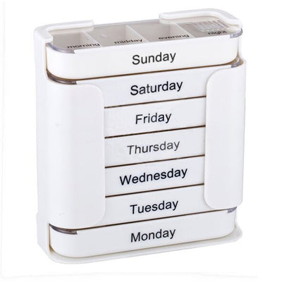 Organizador de Medicinas Semanal de 28 Compartimentos - Pastillero Portátil - Image 11