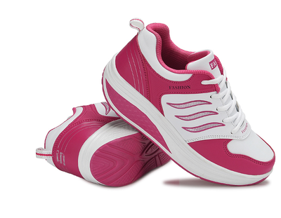 Tenis de Cuero Transpirable con Plataforma Elevada para Mujer - Image 9