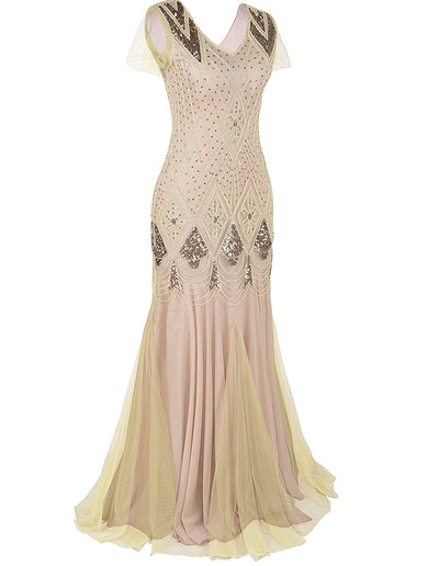 Vestido de Fiesta Talla Grande con Lentejuelas Estilo Vintage - Image 26