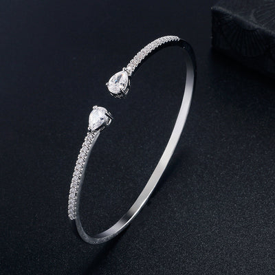 Pulsera de Lujo Personalizada con Circonitas Multicolores