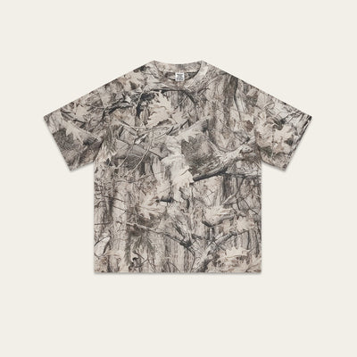 Playera Camuflaje Holgada con Hombros Caídos - Image 10