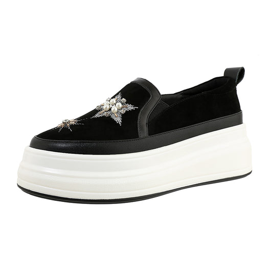 Zapatos de Plataforma de Cuero Genuino para Mujer - Image 11