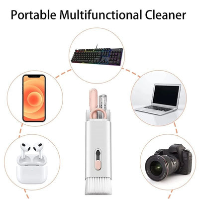 Kit Completo 7 en 1 para Limpiar Teclado, Auriculares y Computadora - Image 4