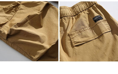 Pantalones Sueltos Retro de Pierna Ancha para Hombre - Image 16