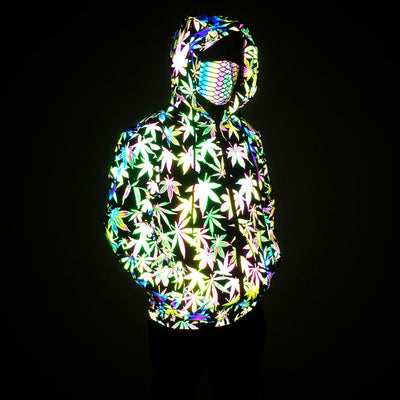 Chaqueta Cortaviento Reflectante Symphony Luminous con Capucha - Image 4
