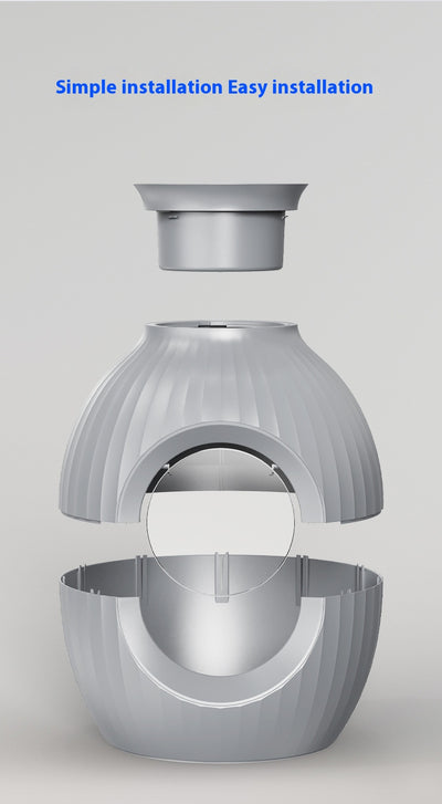 Arenero Cerrado Estilo Maceta con Diseño Amplio y Desodorizante - Image 11
