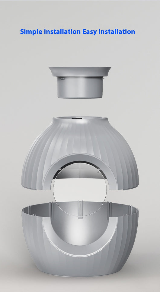 Arenero Cerrado Estilo Maceta con Diseño Amplio y Desodorizante - Image 11