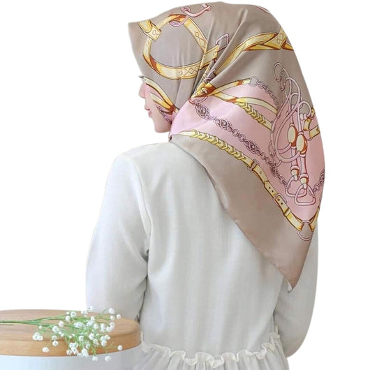 Pañoleta Estampada Grande de Rayón para Mujer - Image 11