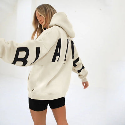 Sudadera Estampada Gruesa Oversize de Manga Larga Versátil - Image 50