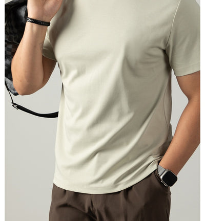 Camiseta de Algodón Mercerizado Tratado con Amoníaco Líquido para Hombre - Image 21