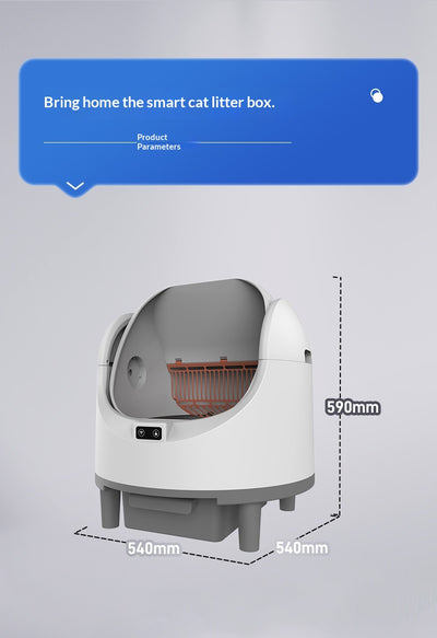 Arenero Automático para Gatos con Pala Inteligente y Amplio Espacio - Image 20