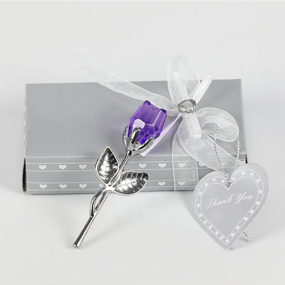 Rosa de Metal Cristal - Regalo Romántico para San Valentín y Bodas - Image 55