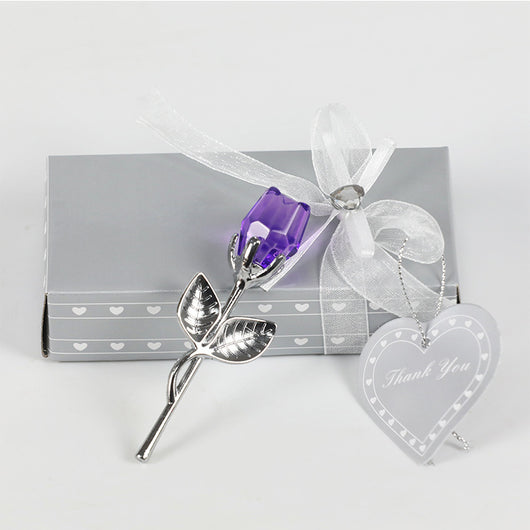 Rosa de Metal Cristal - Regalo Romántico para San Valentín y Bodas - Image 55
