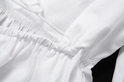 Vestido Elegante de Mangas Princesa, Cuello Único y Espalda Descubierta - Image 17
