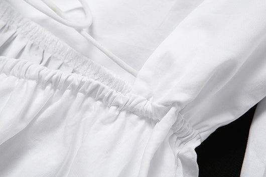 Vestido Elegante de Mangas Princesa, Cuello Único y Espalda Descubierta - Image 17