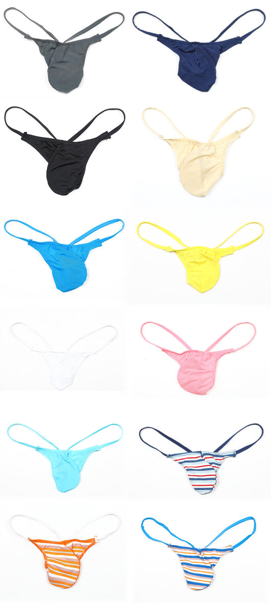 Bóxer Tanga Hombre Cintura Baja Ice Silk - Image 23