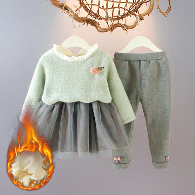 Vestido de Dos Piezas en Polar Suave - Image 6