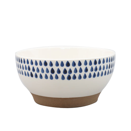 Tazón de Cerámica Azul Gota de Lluvia - Diseño Nórdico Japonés - Image 15