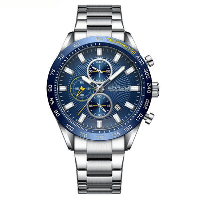 Reloj Deportivo Hombre Acero Inoxidable Resistente al Agua - Image 3