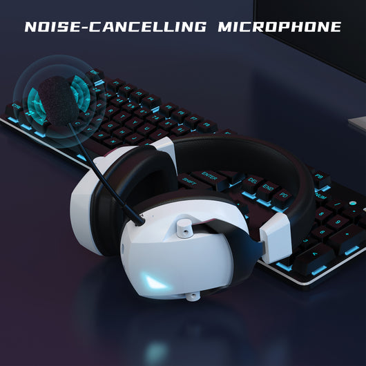 Auriculares Inalámbricos Bluetooth 24g con RGB y Micrófono Enchufable - Image 7