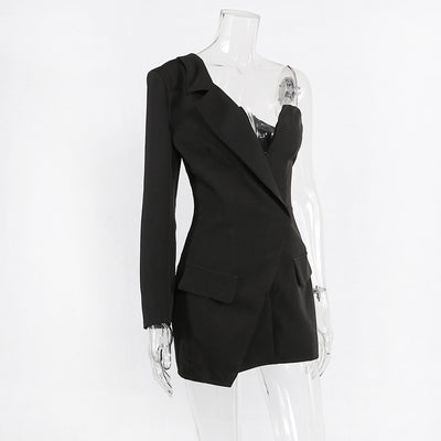 Blazer Asimétrico Escote V Profundo - Image 123