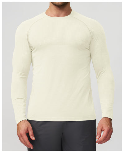 Playera Deportiva Manga Larga Transpirable de Secado Rápido para Hombre - Image 34