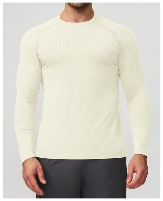 Playera Deportiva Manga Larga Transpirable de Secado Rápido para Hombre - Image 34