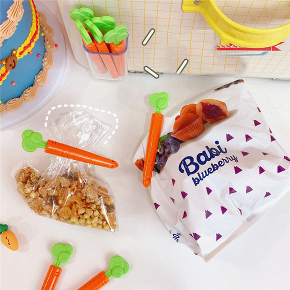 Clip Sellador de Bolsas con Imán - Organizador de Cocina para Alimentos y Snacks