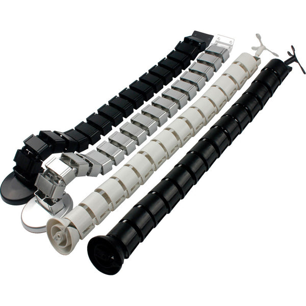 Canaleta Organizadora de Cables ABS Reforzada Flexible