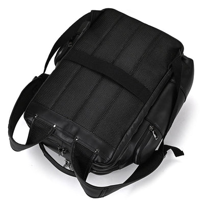 Mochila Multifuncional de Cuero Crazy Horse - Gran Capacidad Genuina - Image 16