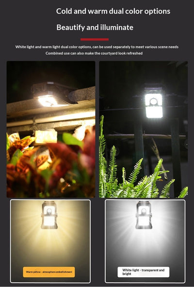 Foco Solar LED con Sensor de Movimiento - Iluminación Inteligente de Alta Potencia - Image 8