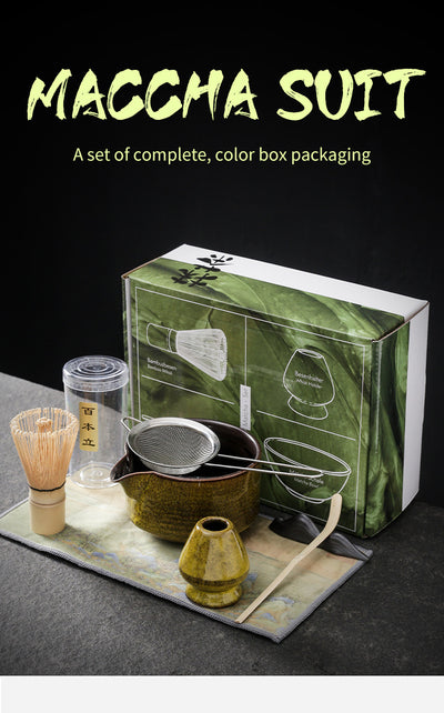 Set Completo de Té Matcha Horneado en Horno Japonés Tradicional - Image 15