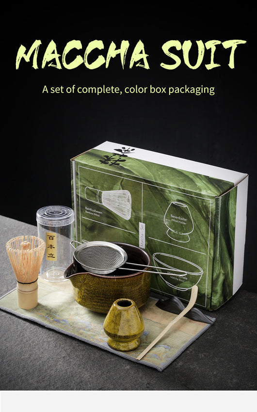 Set Completo de Té Matcha Horneado en Horno Japonés Tradicional - Image 15