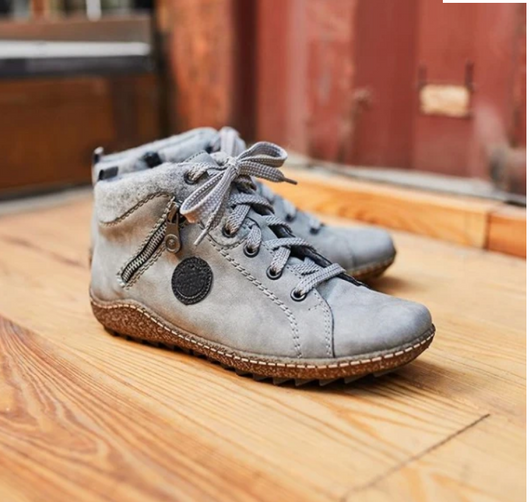 Botas Cortas Casuales para Mujer en Cuero Sintético PU - Image 4