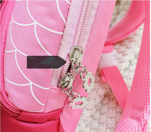 Mochila Infantil Sirena con Cierre de Seguridad para Niñas - Image 8