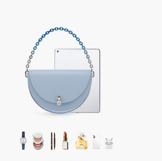 Bolso Bandolera Pequeño Mujer con Cierre Diamante - Image 5